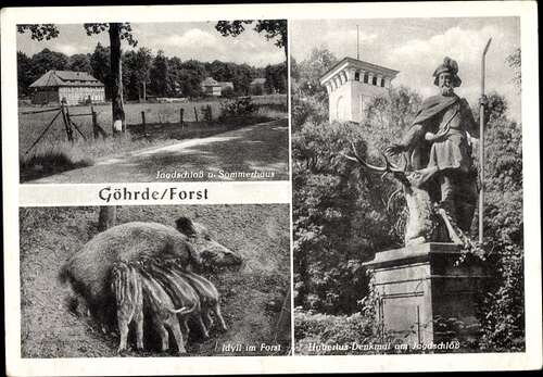 Ak Göhrde in Niedersachsen, Jagdschloss Göhrde