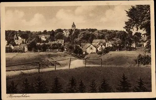Ak Hummelshain in Thüringen, Teilansicht, Sommerfrische