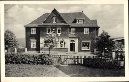 Ak Schmiedefeld Saalfeld an der Saale, Gästehaus zur Barbe