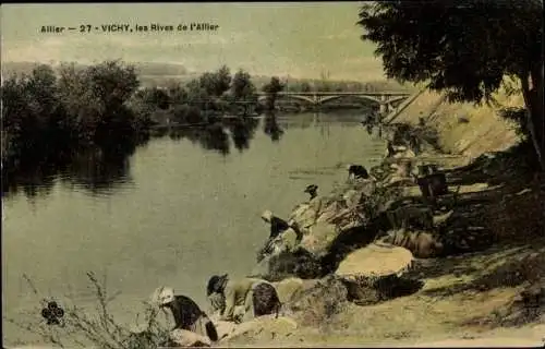 Ak Vichy Allier, Les Rives de l'Allier