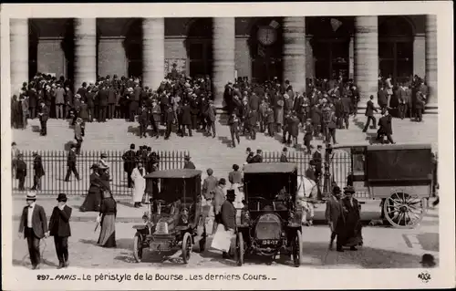 Ak Paris II. Arrondissement Bourse, Les derniers Cours