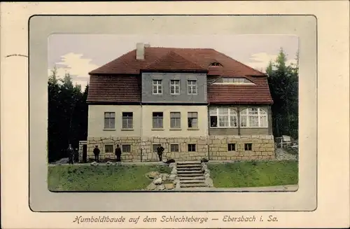 Ak Ebersbach Neugersdorf Sachsen, Humboldtbaude auf dem Schlechteberg