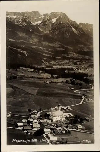 Ak Wörgl Tirol, Luftaufnahme, Blick zum Söll