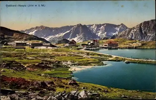 Ak Airolo Kanton Tessin Schweiz, St Gotthard Hospiz