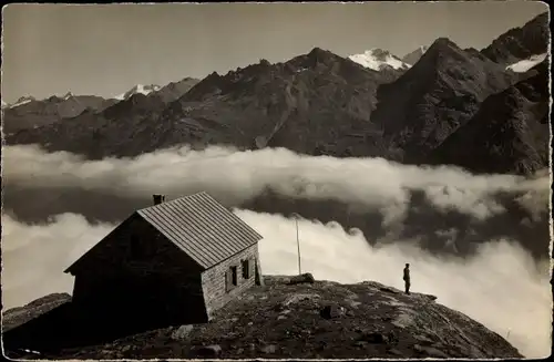Ak Neuchâtel Neuenburg Stadt, Topali Hütte