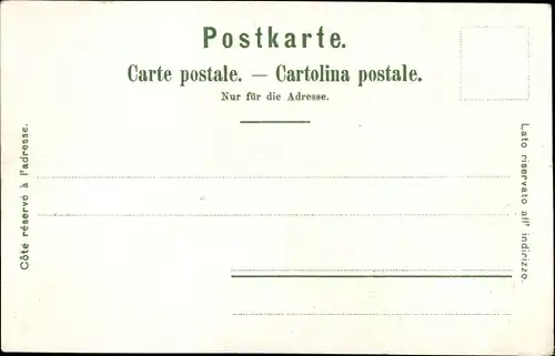 Litho Bâle Basel Stadt Schweiz, St. Elisabethenkirche, Blick auf den Ort, Handlung