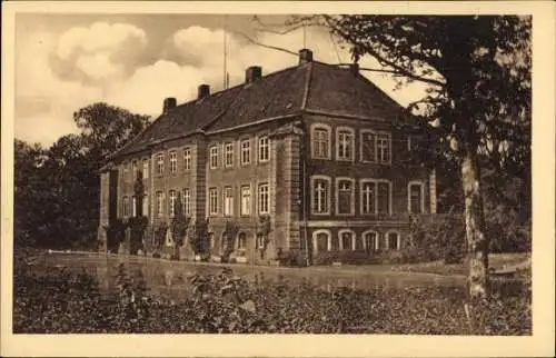 Ak Harmsdorf in Holstein, Güldenstein, Herrenhäuser, Gartenseite