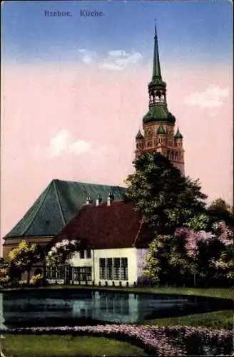 Ak Itzehoe in Holstein, Kirche