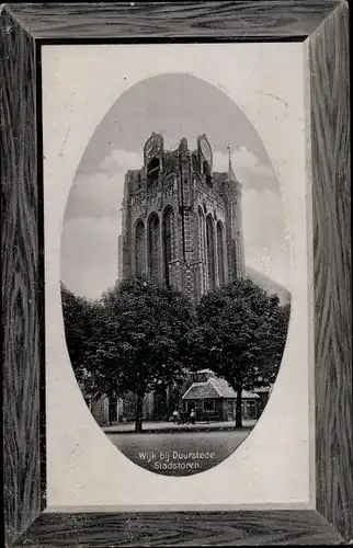 Präge Passepartout Ak Wijk bij Duurstede Utrecht, Stadstoren