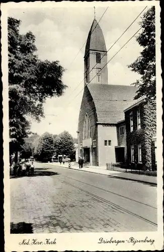 Ak Driebergen Rijsenburg Utrecht Niederlande, Ned. Herv. Kerk