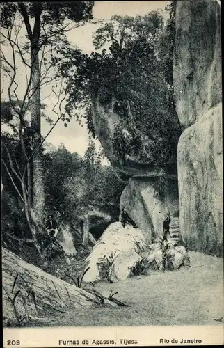 Ak Rio de Janeiro Brasilien, Furnas de Agassis