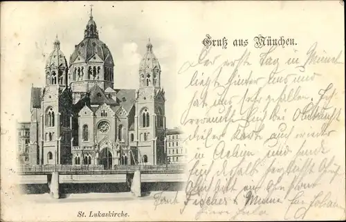 Ak München, St. Lukaskirche