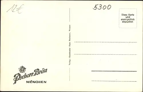 Ak Weimar in Thüringen, Gasthaus zum Weißen Schwan, Außenansicht