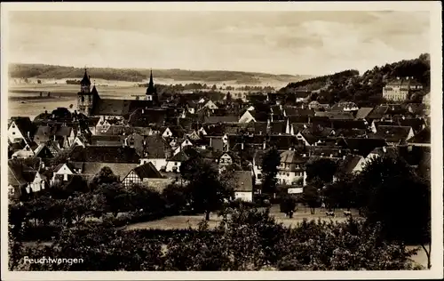 Ak Feuchtwangen in Mittelfranken, Gesamtansicht