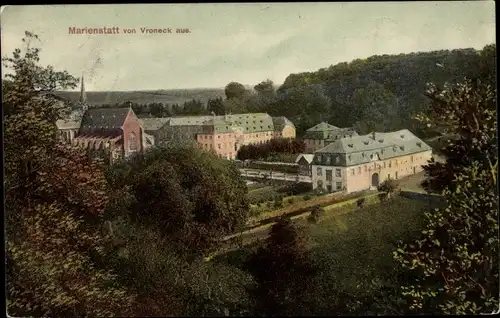 Ak Streithausen im Westerwald, Abtei Marienstatt, von Vroneck gesehen