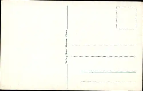 Ak Bad Cleve Kleve am Niederrhein, Schwanenburg