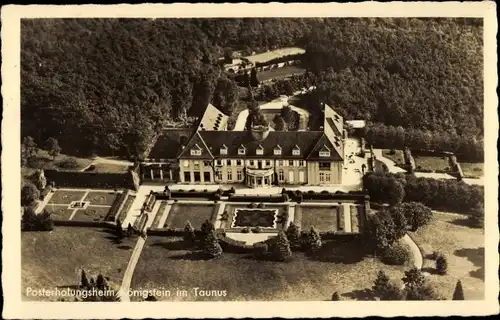 Ak Königstein im Taunus, Posterholungsheim, Luftaufnahme
