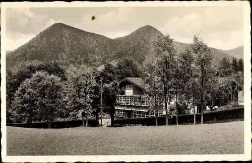 Ak Ruhpolding in Oberbayern, Kinderheilstätte Abt. Marienheim
