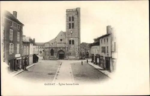 Ak Gannat Allier, Eglise Sainte Croix