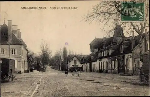 Ak Chevagnes Allier, Route de Bourbon-Lancy