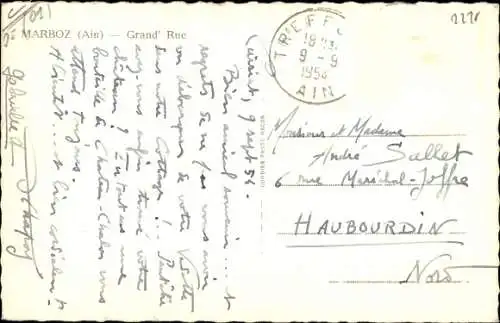 Ak Marboz Ain, Grande Rue