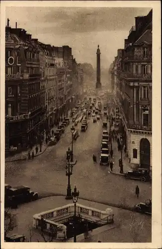 Ak Paris II. Arrondissement Bourse, Rue de la Paix