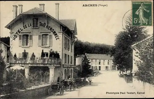 Ak Arches Vosges, Hotel de la Truite Rendommee