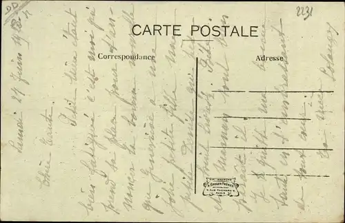 Ak Le Plessis Belleville Oise, Intérieur d'une Ferme, Bauernhof