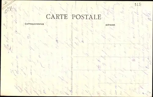 Ak Vineuil Oise, Rue Neuve, Café Restaurant