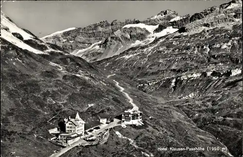 Ak Kanton Uri, Hotel Klausen Passhöhe