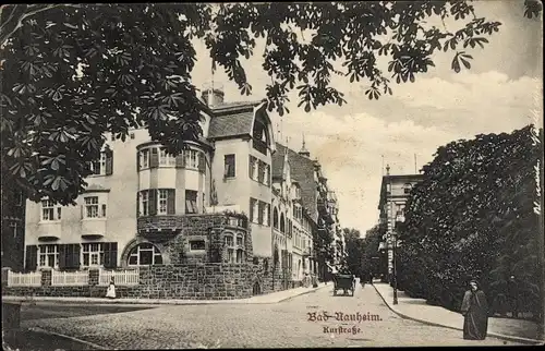 Ak Bad Nauheim in Hessen, Kurstraße