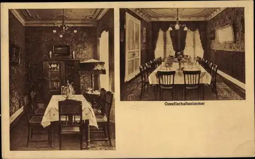 Ak Köln am Rhein, Weinrestaurant Hubert Weber, Gesellschaftszimmer, Neumarkt, Peterstraße 49