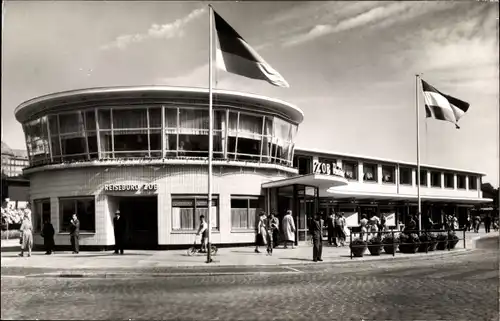 Ak Flensburg in Schleswig Holstein, Reisebüro ZOB