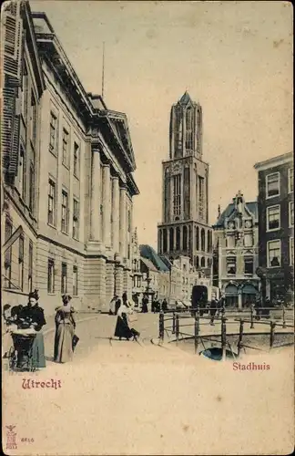 Ak Utrecht Niederlande, Stadhuis