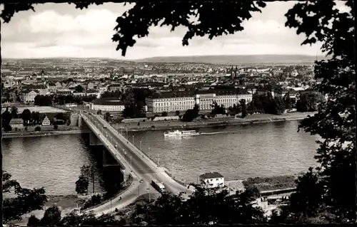 Ak Koblenz am Rhein, Blick über die Stadt