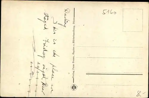 Ak Düren im Rheinland, Totalansicht