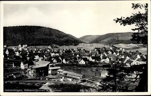 Ak Immendingen an der Donau Baden, Teilansicht