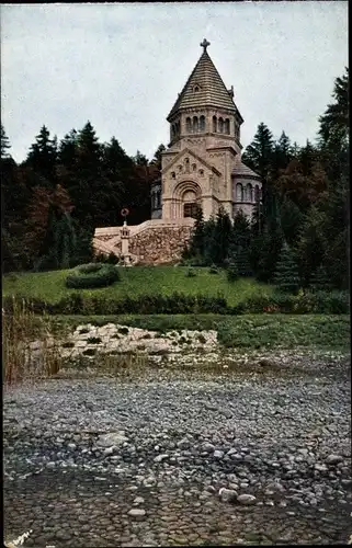 Ak Berg am Starnberger See Oberbayern, Votivkapelle Gedächtniskapelle St. Ludwig