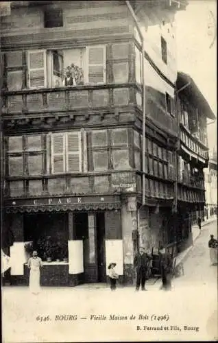 Ak Bourg Ain, Vieille Maison de Bois