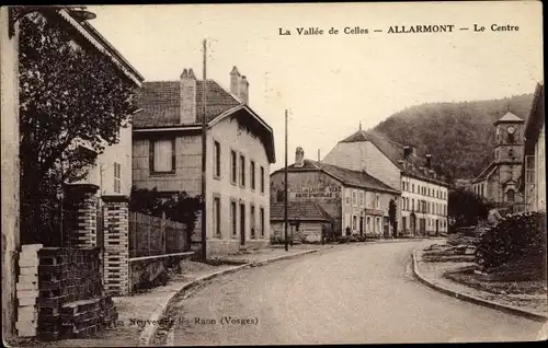 Ak Allarmont Vosges, Le Centre