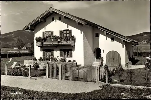 Ak Piding im Berchtesgadener Land Oberbayern, Haus Blüml, Raiffeisenstraße 3