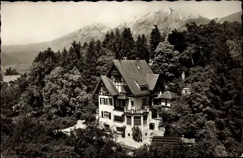 Ak Bayerisch Gmain, Blick auf die Kinderheilstätte Sonnleiten