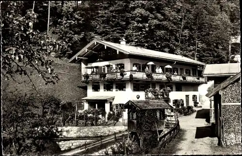 Ak Ramsau im Berchtesgadener Land Oberbayern, Landhaus Lehenmühle