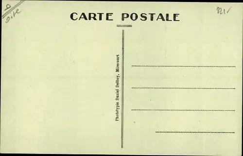 Ak Noyon Oise, Rue St. Eloi, Librairie Papeterie a la Civette, Automobile