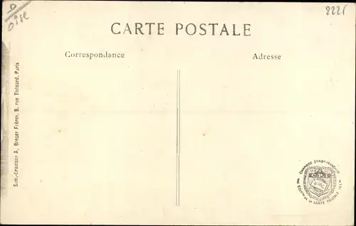 Ak Glaignes Oise, la Place, Anwohner, Hunde