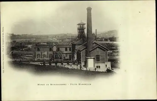 Ak Meurthe et Moselle, Mines de Montrambert, Puits Marseille