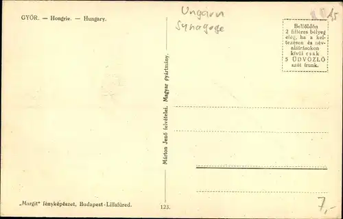 Ak Győr Ungarn, Raba reszlet, Duna hid, Orszagzaszlo, Petöfi ter