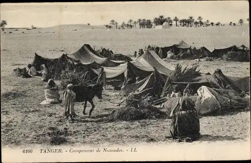 Ak Tanger Marokko, Campement de Nomades