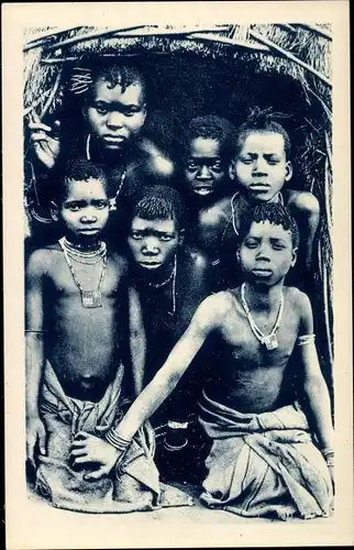 Ak Zoulous, Missions des Oblats de Marie immaculee, Kinder