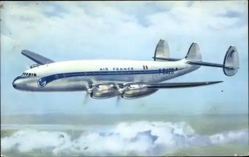 Ak Air France, Lockheed Constellation, Passagierflugzeug